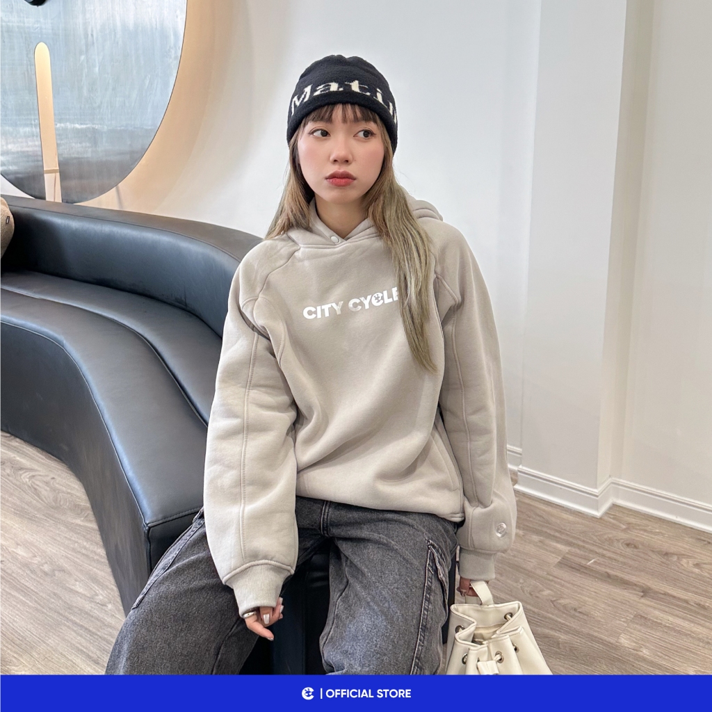 Áo hoodie đôi nam nữ dày nỉ Local Brand Chính Hãng City Cycle Space