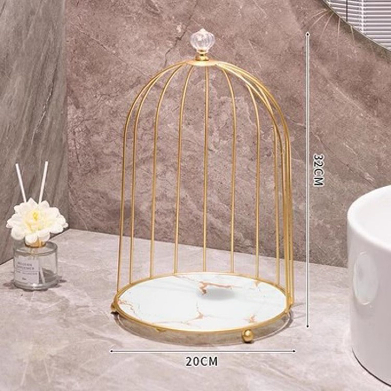 Kệ đựng mỹ phẩm để bàn 1 tầng, 2 tầng