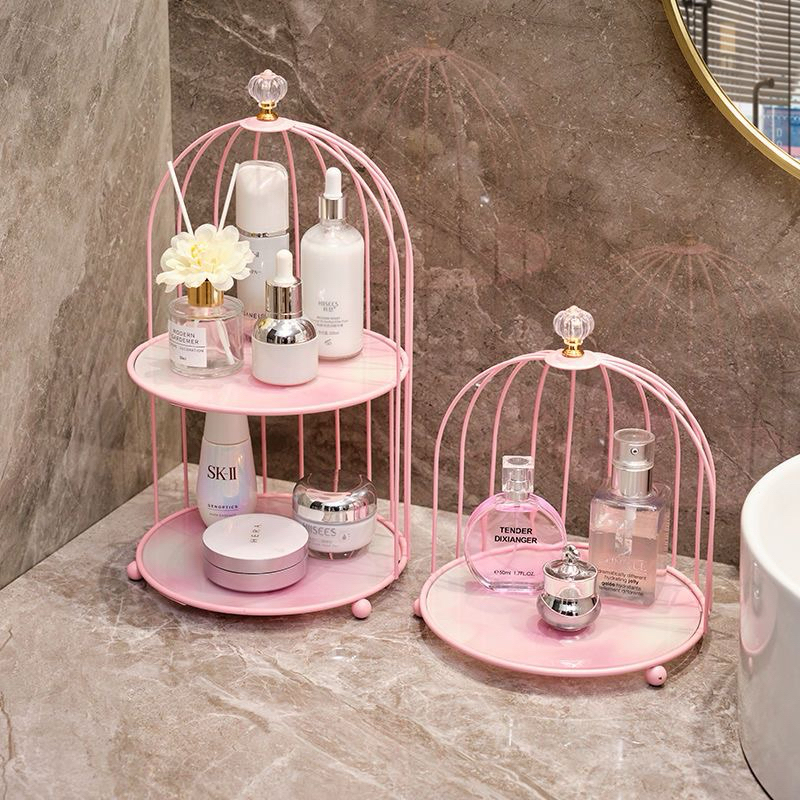 Kệ đựng mỹ phẩm để bàn 1 tầng, 2 tầng