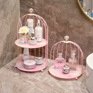 Kệ đựng mỹ phẩm để bàn 1 tầng, 2 tầng