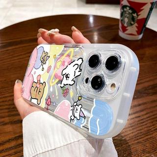 Ốp lưng iphone trong suốt chống sốc Cún bay bổng 6/6s/7/8 plus/x/xs/xr/11/12/13/14/15/16/ pro max - xb3020