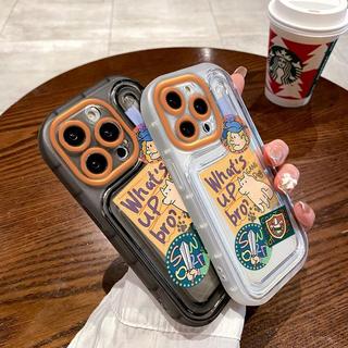 Ốp lưng iphone trong suốt chống sốc Gang dog 6/6s/7/8 plus/x/xs/xr/11/12/13/14/15/16/ pro max - xb3018