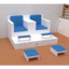 Bộ đôi ghế làm Nail bằng gỗ phủ melamine