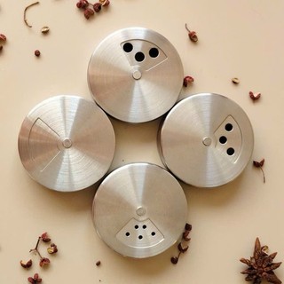 Lọ đựng tăm, hũ hạt tiêu bằng inox 304 Đa Năng Tiện Lợi,  LỌ XAY TIÊU - MÃ: XAYTIEU038