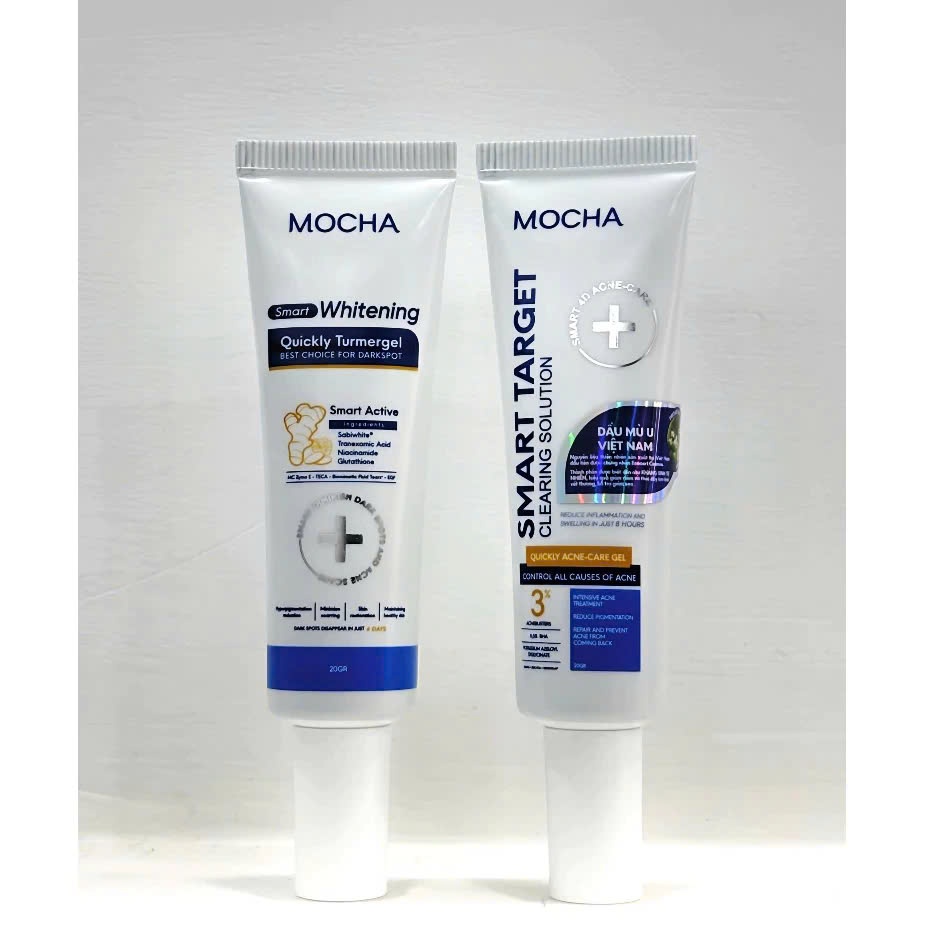Ảnh Kem Giảm Thâm Sẹo MOCHA Smart Whitening, Chiết Xuất Nghệ Trắng Hiệu Quả Mờ Thâm Sẹo Nhanh Chóng 1