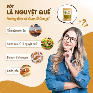 Bột lá nguyệt quế nguyên chất 100g (Bột bay leaves, gia vị nấu ăn cho món Việt)