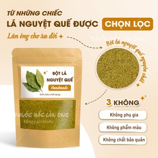 Bột lá nguyệt quế nguyên chất 100g (Bột bay leaves, gia vị nấu ăn cho món Việt)