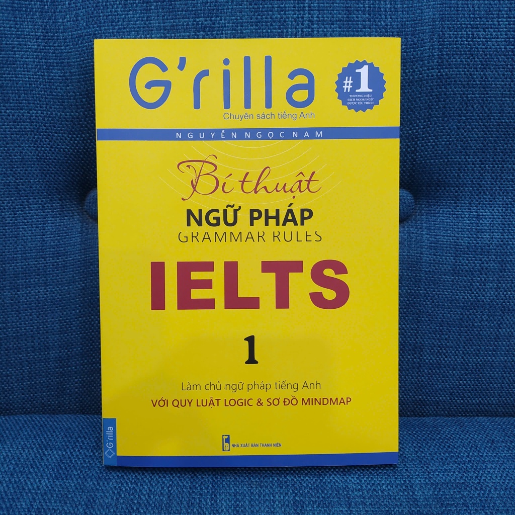 Ảnh Sách - Bí thuật Ngữ pháp IELTS Grilla Tập 1 2