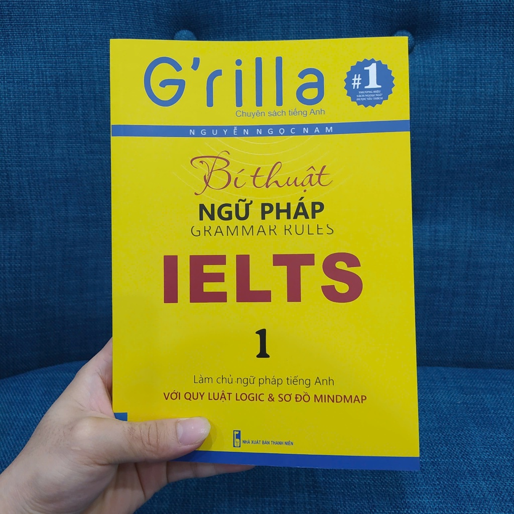 Ảnh Sách - Bí thuật Ngữ pháp IELTS Grilla Tập 1 3
