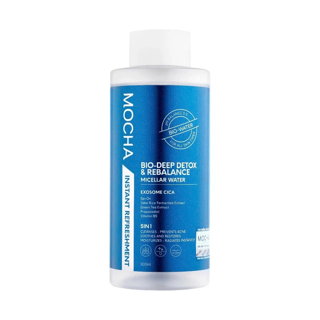 Ảnh Tẩy Trang Sạch Sâu MOCHA Phục Hồi Hàng Rào Sinh Học Bio-Deep Detox & Rebalance 300ml 1