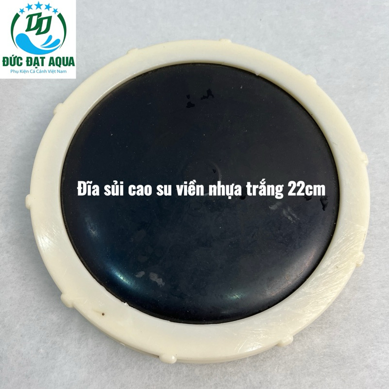 Đĩa sủi khí Oxy cao su & đĩa sủi viền nhựa loại cao cấp cho hồ cá Koi và cá rồng đủ kích thước 5