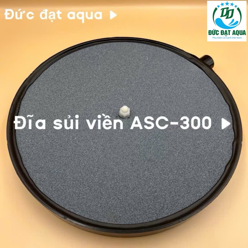 Đĩa sủi khí Oxy cao su & đĩa sủi viền nhựa loại cao cấp cho hồ cá Koi và cá rồng đủ kích thước 4