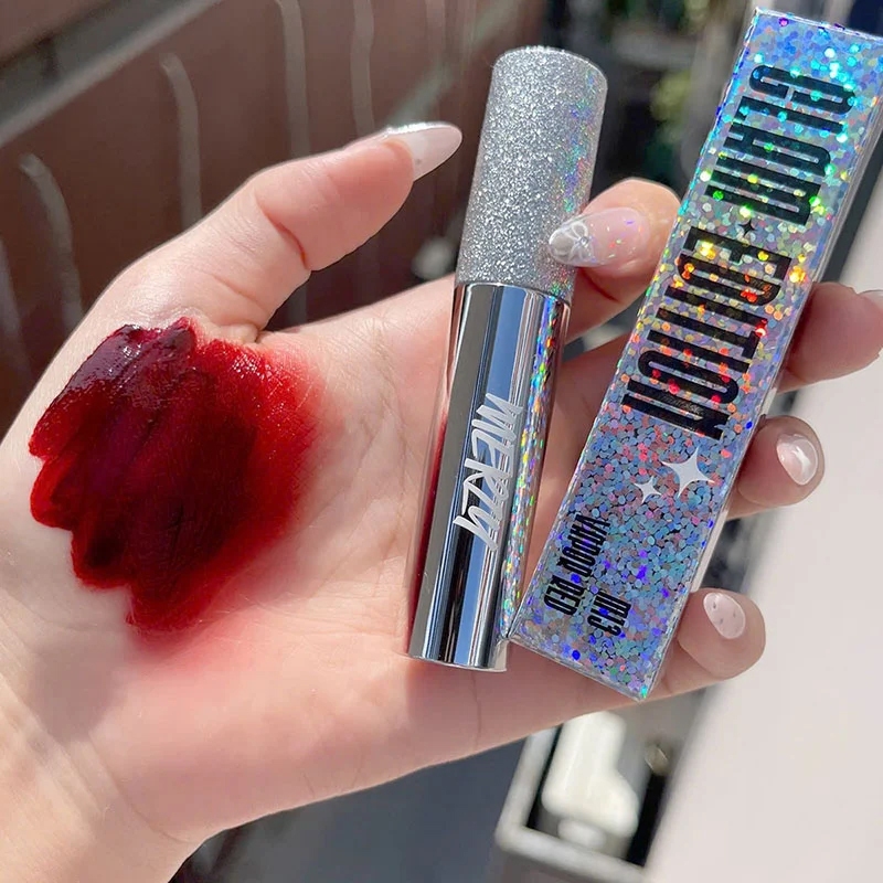 Ảnh [M13 GLam Vỏ Bạc] Son Kem Lì Hàn Quốc Mịn Mướt Merzy Noir In The Mellow Tint 4g 2