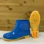 Ủng lao động Trường Thịnh màu xanh đế vàng cứng size 38-43, ủng đi mưa, ủng lửng