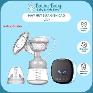 Máy hút sữa điện, Máy hút sữa không dây rảnh tay, Máy vắt sữa, Máy hút sữa 27 chế độ, kích sữa lực hút mạnh không đau.