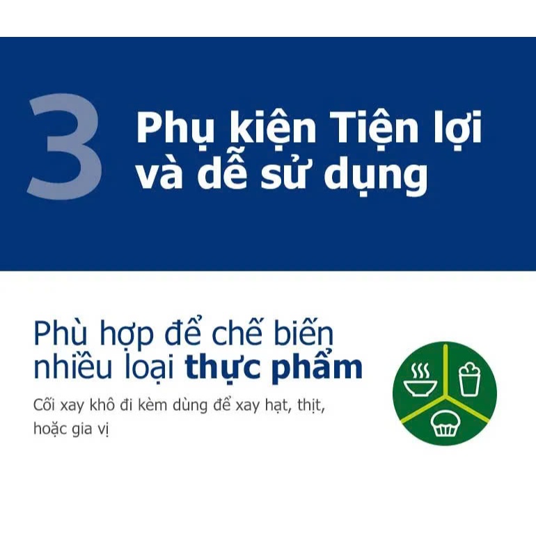 Máy xay sinh tố PHILIPS HR2221/00 HR2222/00 HR2223/00 700W - Hàng Chính Hãng -  Bảo hành 24 Tháng