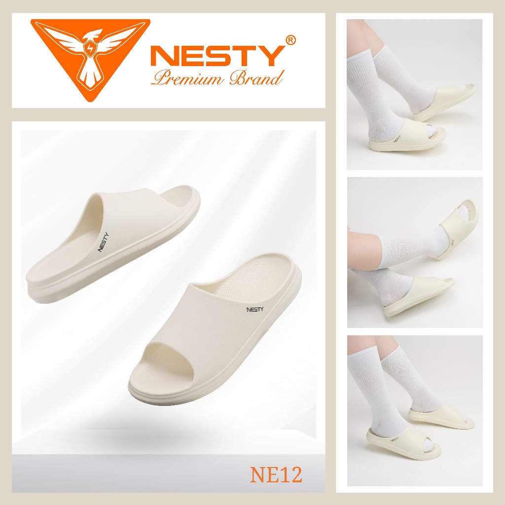 [NE12] Dép Quai Ngang Masage Thương Hiệu NESTY Chất Liệu Nhựa Eva Cao Cấp ( KO3 )