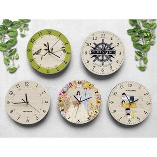 Đồng Hồ Gỗ Treo Tường Đa Dạng Chủ Đề BƠ DECOR - Đồng Hồ Trang Trí Phòng Khách,Phòng Ngủ, Quán Cafe..