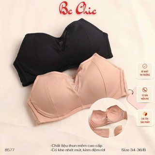 Áo cup ngực PINK có gọng, không dây HÀNG CAO CẤP (TẶNG kèm 1 ĐÔI mút độn) A 8929 BC_CHIC LINGERIE