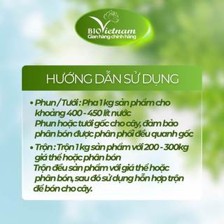 (MUA 5 TẶNG 1) Phân bón hỗn hợp BIO SIÊU TO CỦ 1kg củ phình to, chắc củ, nặng ký, tăng năng suất hiệu quả cao