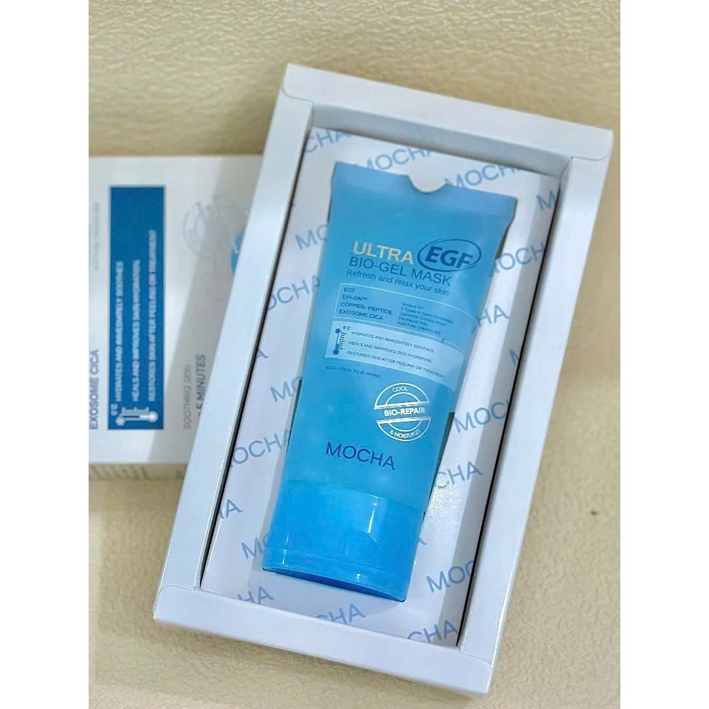 Ảnh Mặt Nạ Gel Lạnh Siêu Phục Hồi Ultra EGF Bio - Gel Mask MOCHA , Làm Dịu Và Cấp Ẩm Chuyên Sâu Cho Da Tổn Thương 50g 2