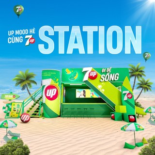 [SALE 15.7] Combo 2 Thùng Nước Ngọt Giải Khát 7Up (320ml/lon)