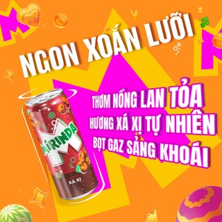 [SALE 15.7] Combo 2 Thùng 24 Lon Mirinda Xá Xị (320ml/lon)