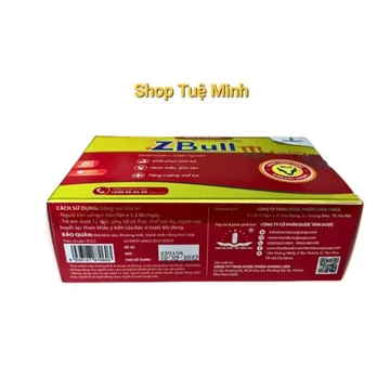 Zbull viên tăng lực nhân sâm-tỏi đen
