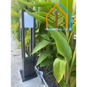 Đèn Gồ NỘI THẤT NHÀ XANH 82,Đèn gỗ trang trí sân vườn,đèn gỗ đẹp,cột đèn gỗ,Đèn ngoại thất,đèn gỗ nhật bản.