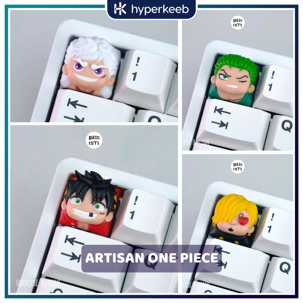 Artisan One Piece, Sanji, Luffy, Zoro - Keycap trang trí bàn phím cơ ...