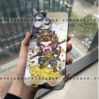 Miếng dán Skin Mặt lưng Sau full viền Wukong MS05 Dành Cho 16 pro max 15 pro max 14 pro max 13 pro max 12 pro max