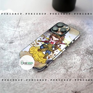 Miếng dán Skin Mặt lưng Sau full viền Wukong MS05 Dành Cho 16 pro max 15 pro max 14 pro max 13 pro max 12 pro max