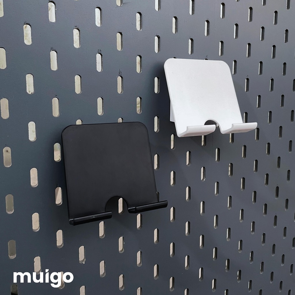 Giá đỡ đa năng, đỡ điện thoại, ipad cho bảng Pegboard Lỗ Dọc | Phụ Kiện Pegboard Đa Năng