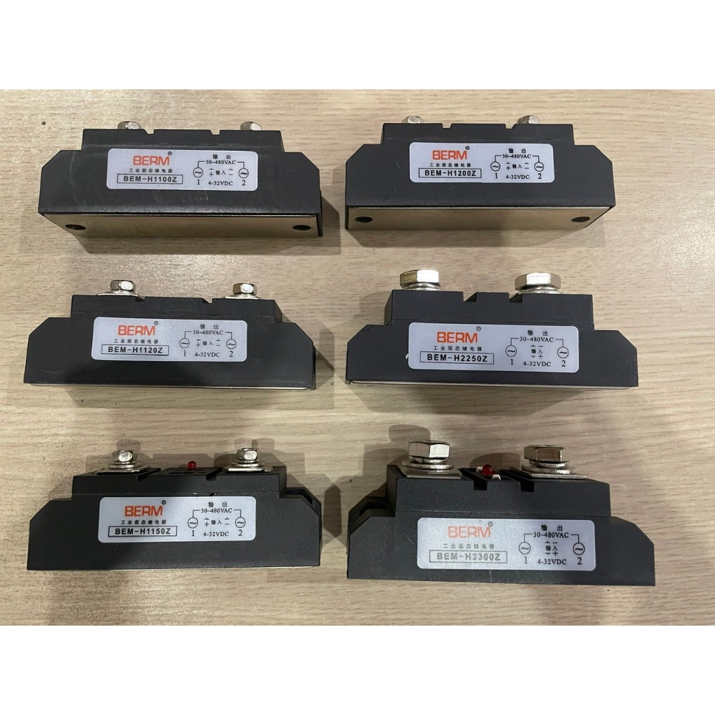 Rơ le bán dẫn SSR 1P 150A dạng module BEM-H1150Z Hãng BERM | Shopee ...