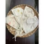 Mũ trùm đầu cột dây giữ ấm cho bé chất xô muslin 4 lớp cao cấp ,họa tiết dễ thương cho bé từ 0m-1 tuổi.