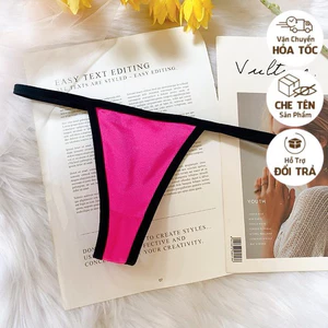 CK066 Quần lót T-string thun su phối ren KELLY WANG