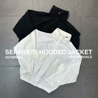 OUTBREAK - ÁO KHOÁC DÙ CÓ NÓN “SEPARATE HOODED JACKET”