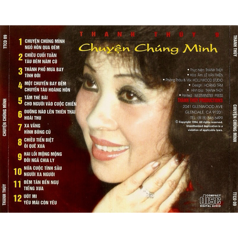 Băng Cassette Thanh Thuý - Chuyện Chúng Mình