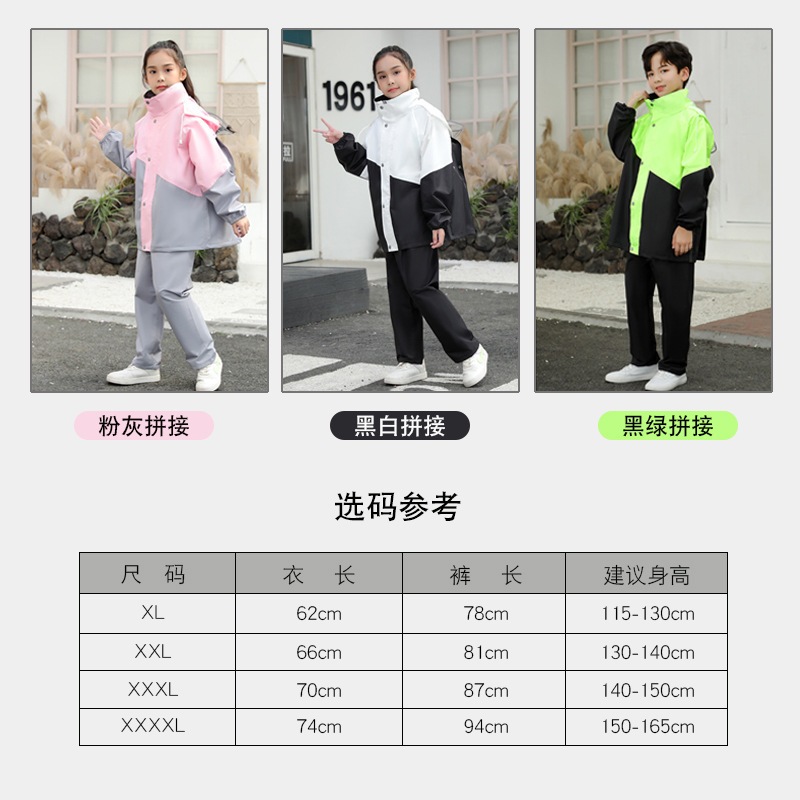Bộ Áo Mưa Chống Thấm Nước Tiện Dụng Cho Bé