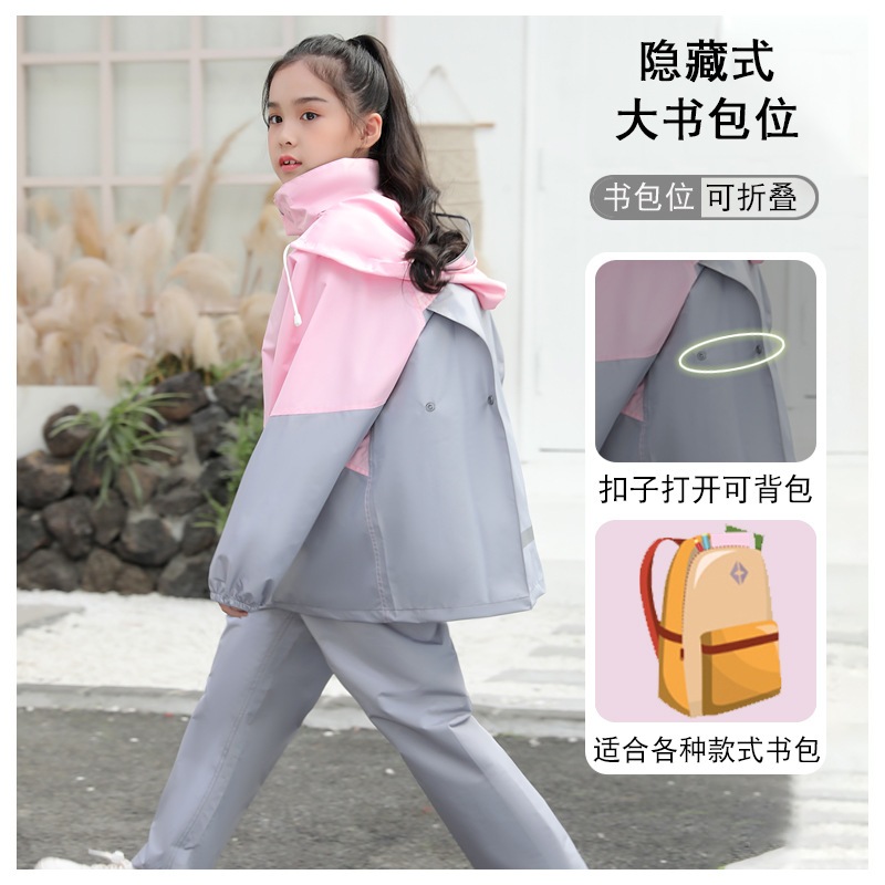 Bộ Áo Mưa Chống Thấm Nước Tiện Dụng Cho Bé