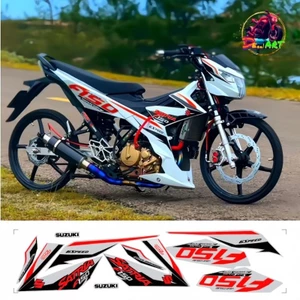 Tem rời SATRIA Fi 150cc - Mẫu F150 [9 màu]. Chất liệu PPF Cao Cấp : 3 Lớp, Chống Nước, Chống Phai Màu. Nhãn Dán Decal