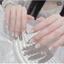 NAIL BOX THẠCH SỮA CHUA STICKER NƠ