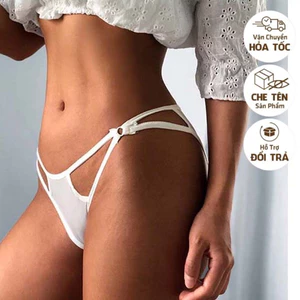 QS017 quần chíp nữ thun su phối khoen -quần lót nữ gợi cảm - KELLY WANG