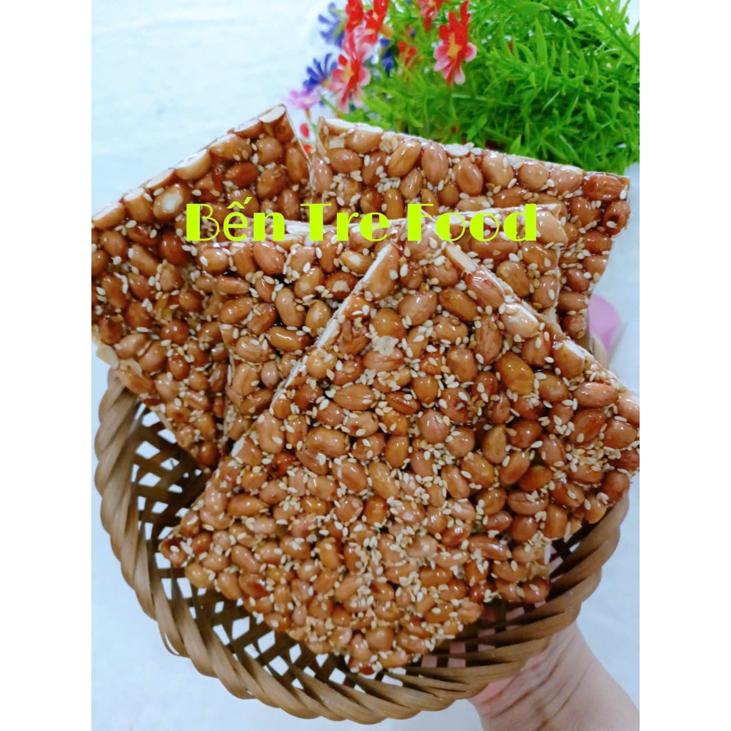 Kẹo đậu phộng  bánh phồng  Bến Tre giòn béo thơm mè ít đường