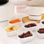 hộp đựng thức ăn để tủ lạnh Màu Trắng 11x8x4cm có nắp đậy kín đáo tiện lợi
