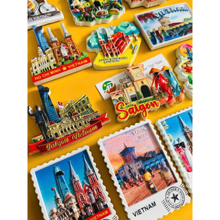 Magnet Sài Gòn nam châm lưu niệm Hồ Chí Minh