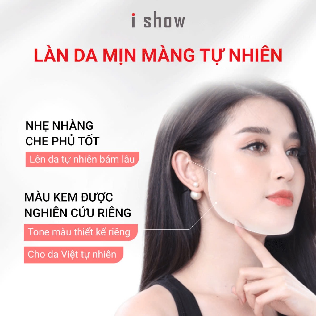 Ảnh Combo Cushion I SHOW (kèm lõi thay thế) Son Lì & Son Dưỡng Trang Điểm Tiện Lợi Kiềm Dầu Mỏng Nhẹ 24h 4