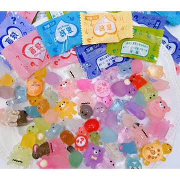 Túi mù, hộp mù blind box mini, hộp mù blind box giá rẻ, túi charm phát sáng