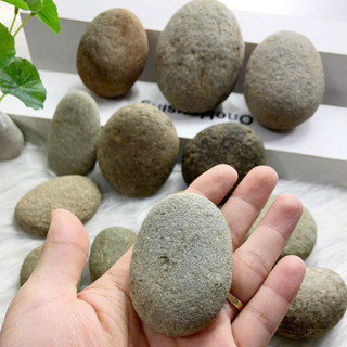 Sỏi suối tự nhiên trang trí cây cảnh sân vườn thuỷ sinh bể cả đủ các loại kích cỡ tròn méo lộn xộn size 2-12cm