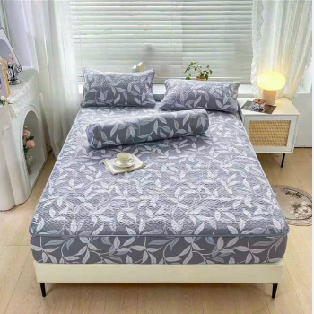 Ga gối trần bông 3 món ,set 3 món ga gối cotton  nhập khẩu cao cấp, bo chun theo yêu cầu HÀNG ĐẸP